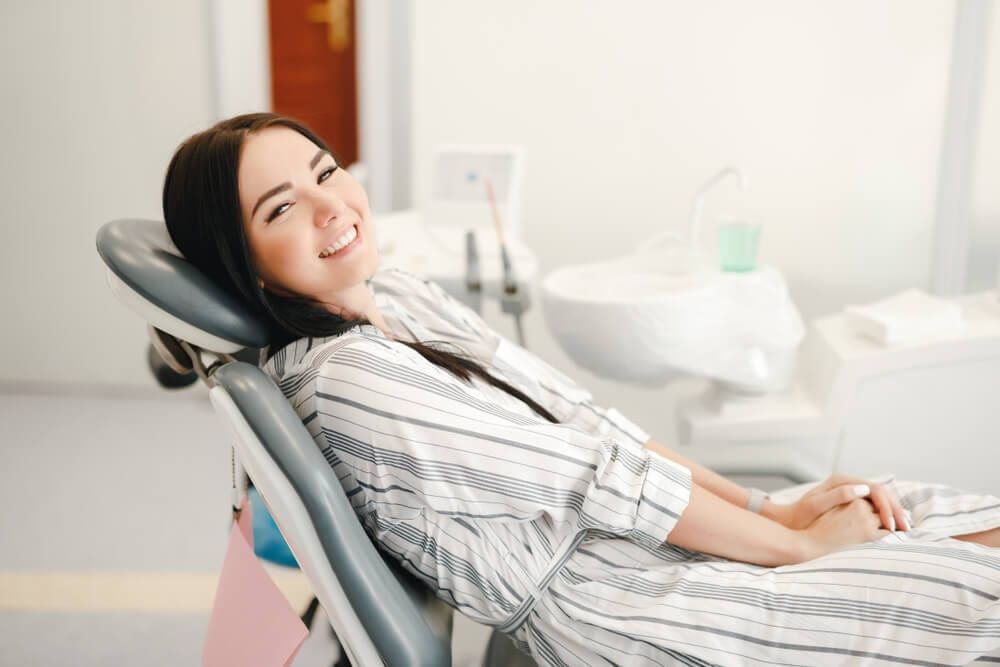 dental patient in chair